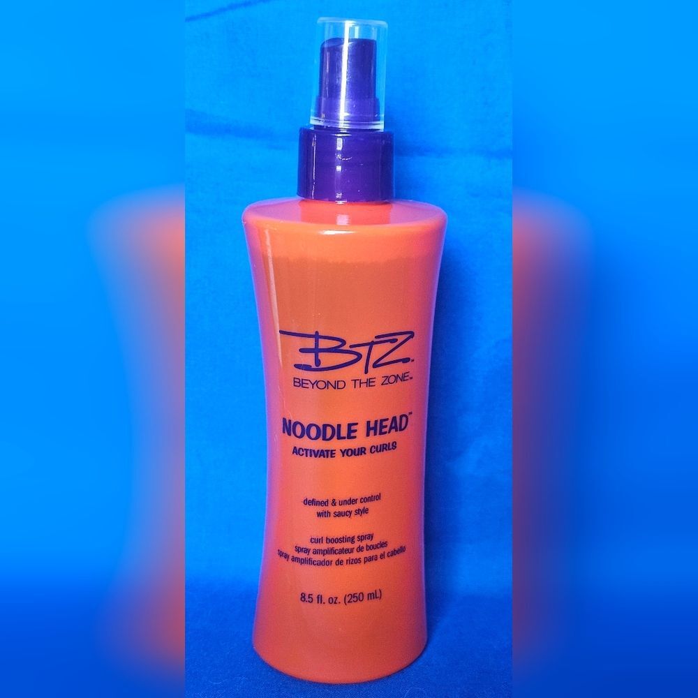 BTZ Noodle Head Curl Boosting Activating Hair Gel Spray Wavy Beyond The Zone